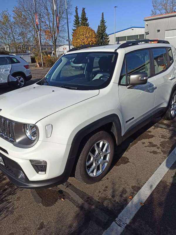 Weiß Gebraucht 2019 Jeep Renegade Limited SUV | 17.500 € (Fairer Preis) - Bild 1/4