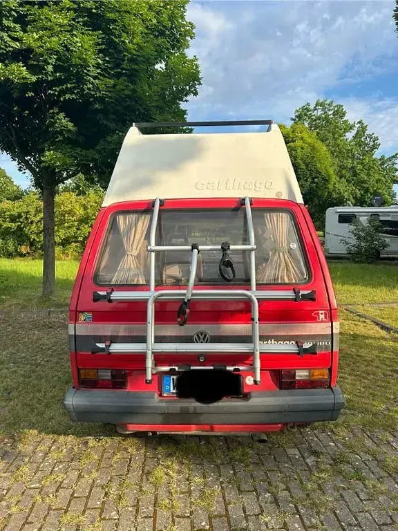 Gebraucht VW T3 69 PS (50 kW) 1989 Rot Van