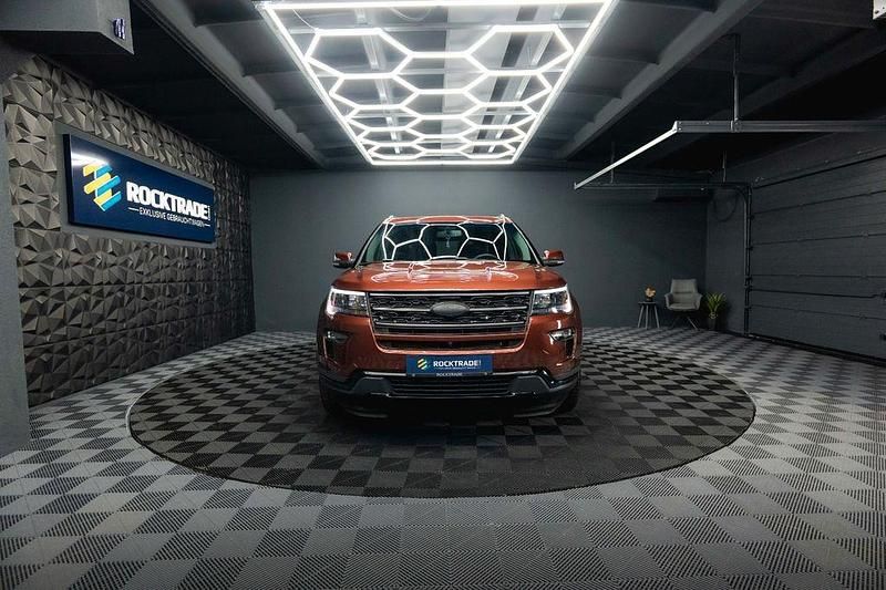 Gebraucht Ford Explorer Limited 294 PS (216 kW) 2018 Orange SUV