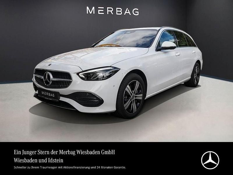 Polarweiß Gebraucht 2023 Mercedes C300e Avantgarde Kombi | 34.890 € (Superpreis) - Bild 1/4