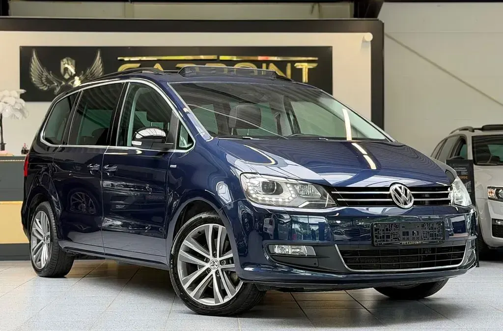 Gebraucht VW Sharan Match 140 PS (102 kW) 2012 Blau Van / Kleinbus