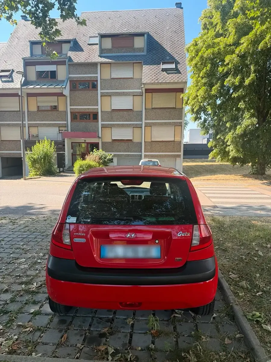 Gebraucht Hyundai Getz 88 PS (64 kW) 2009 Rot Kleinwagen
