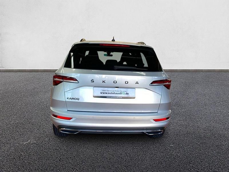 Gebraucht Skoda Karoq SportLine 150 PS (110 kW) 2023 Brillantsilber metallic SUV