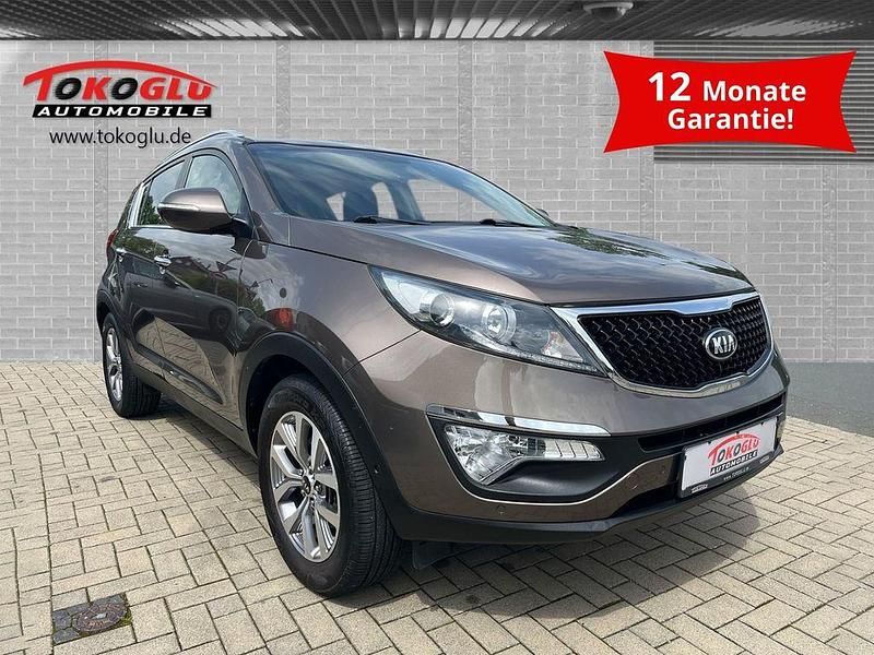 D5u) sandbeige met. (beige Gebraucht 2015 Kia Sportage DREAM-TEAM Edition SUV | 11.990 € (Guter Preis) - Bild 1/4