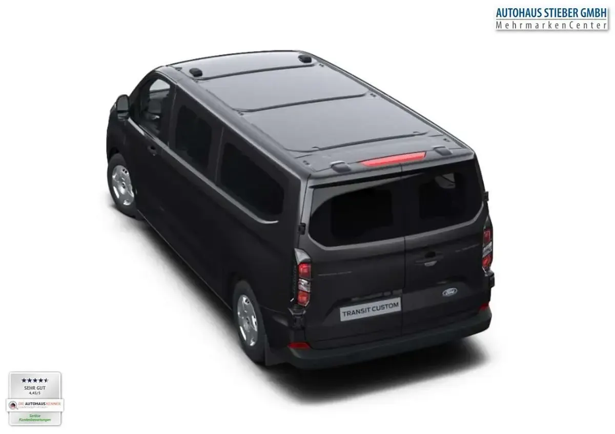 Neu Ford Transit Custom Trend 136 PS (100 kW) 2026 Agate black metallic Kombi