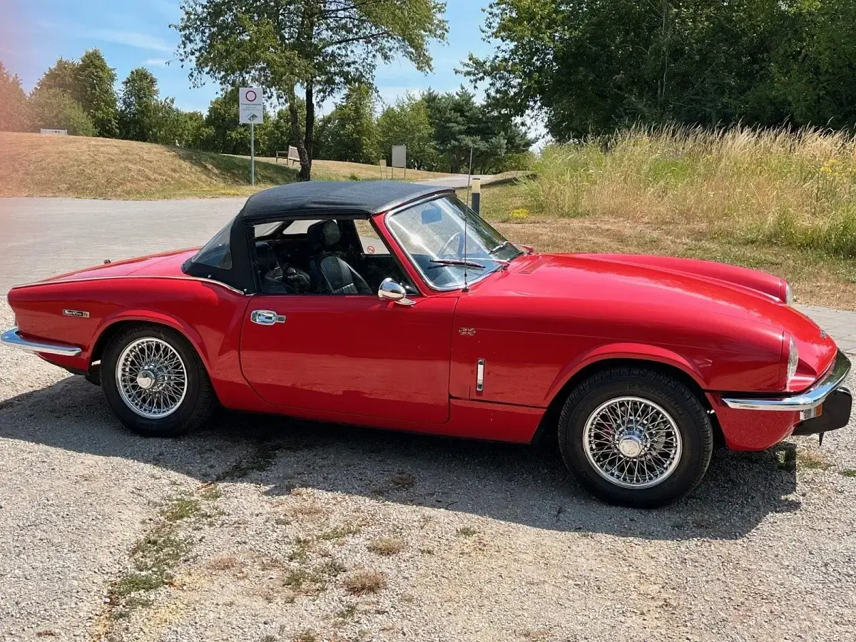Gebraucht Triumph Spitfire 69 PS (50 kW) 1971 Rot Cabrio