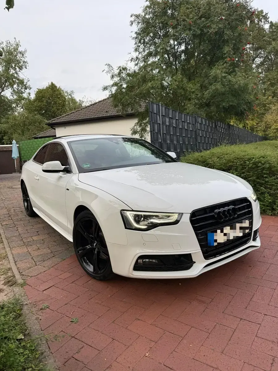 Gebraucht Audi A5 S-Line 170 PS (125 kW) 2015 Weiß Coupé