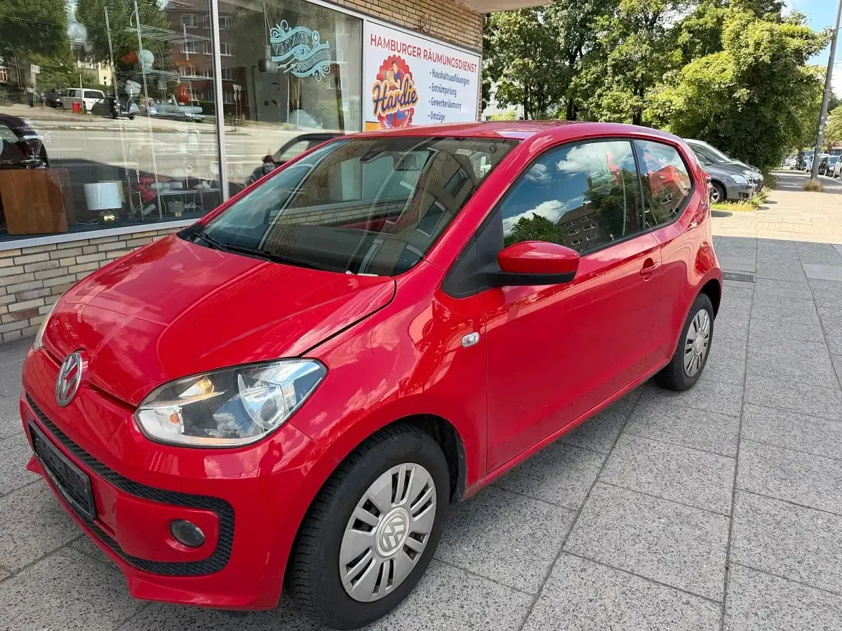 Gebraucht VW up! 75 PS (55 kW) 2012 Rot Kleinwagen
