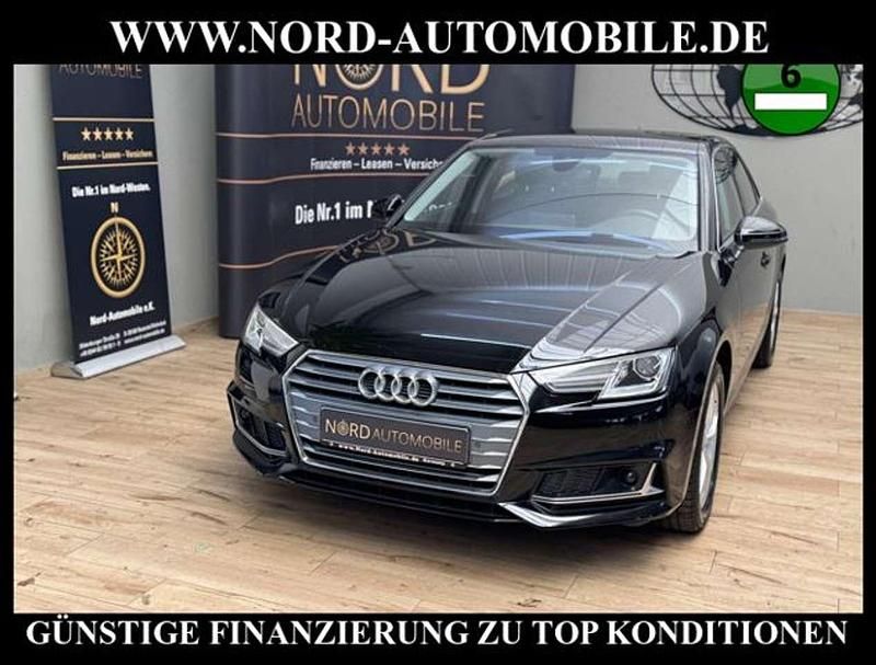 Brillantschwarz Gebraucht 2019 Audi A4 Sport Limousine | 23.490 € (Guter Preis) - Bild 1/3
