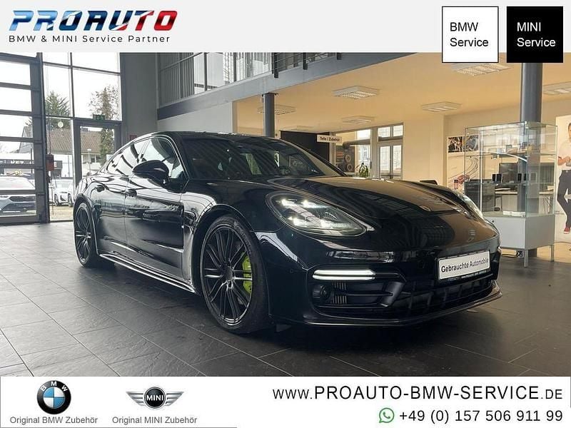 Tiefschwarz Gebraucht 2019 Porsche Panamera 4 Sport Limousine | 54.990 € (Fairer Preis) - Bild 1/4