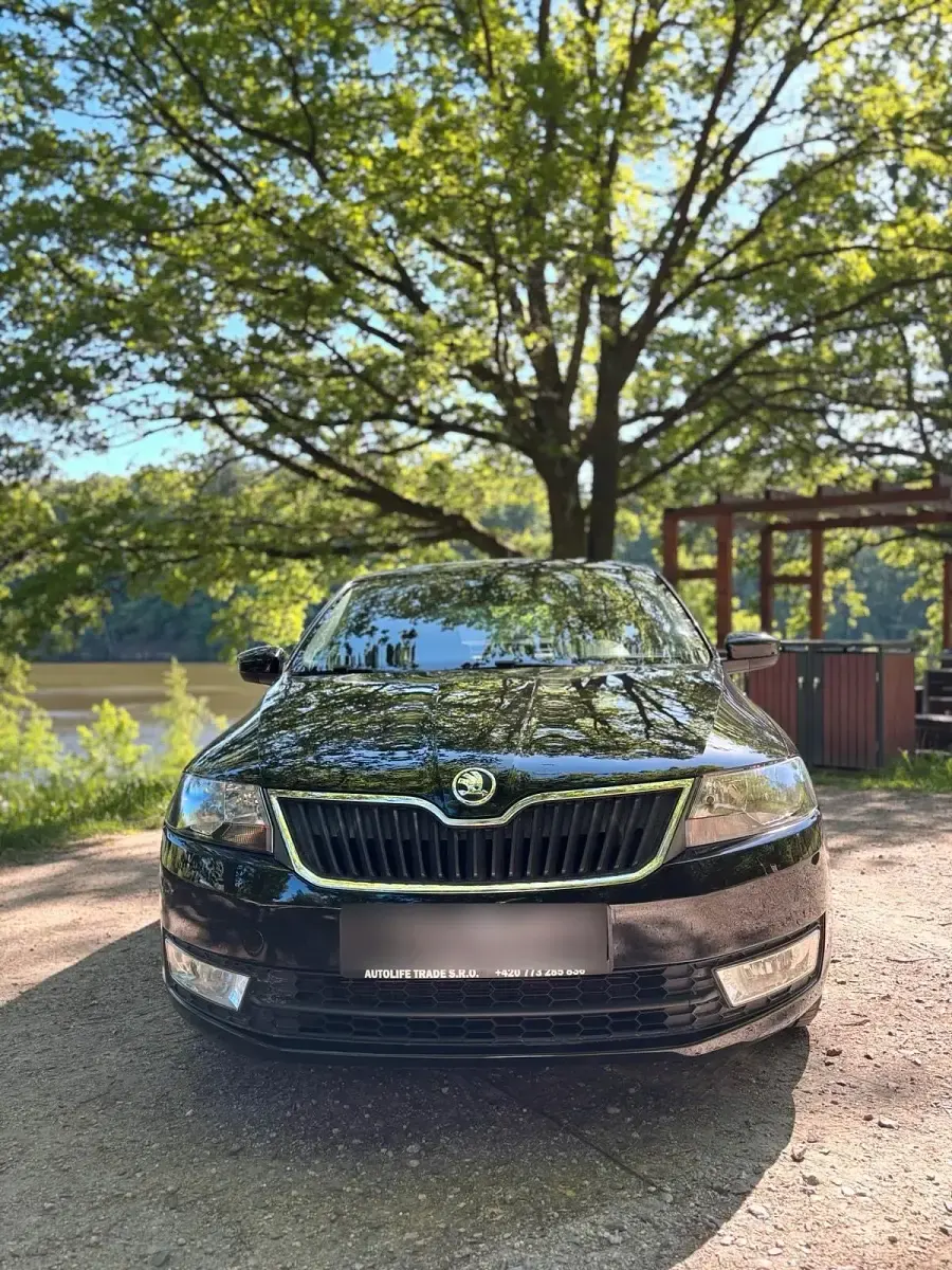 Gebraucht Skoda Rapid 120 PS (88 kW) 2014 Schwarz Kleinwagen