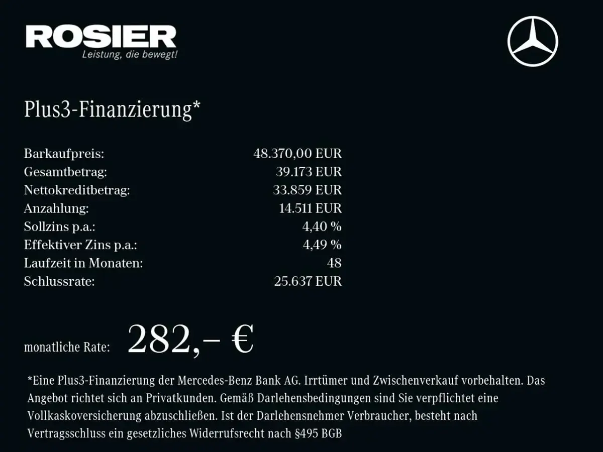Gebraucht Mercedes C220 AMG line 197 PS (144 kW) 2026 Blau / sodalithblau Kombi