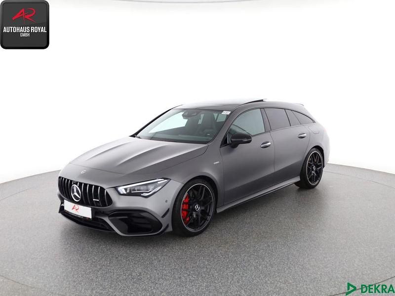 Grau Gebraucht 2021 Mercedes CLA45 AMG Shooting Brake AMG Kombi | 44.720 € (Fairer Preis) - Bild 1/4
