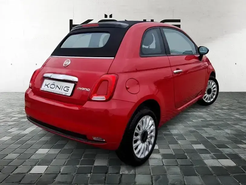 Gebraucht Fiat 500C Basis 69 PS (50 kW) 2023 Rot Cabrio