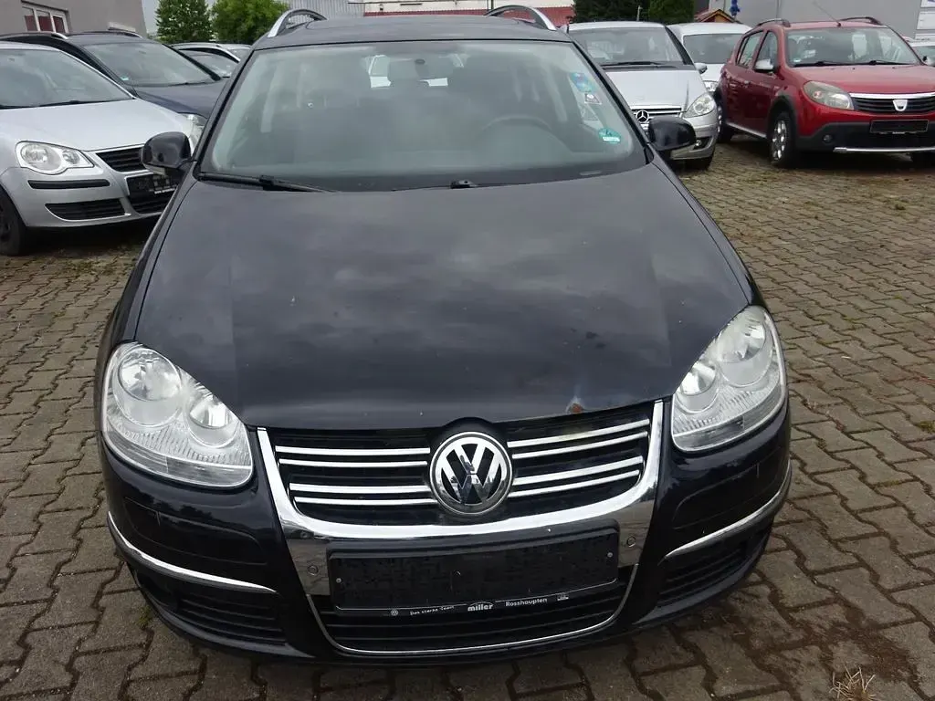 Gebraucht VW Golf VI Comfortline 122 PS (89 kW) 2009 Schwarz Kleinwagen