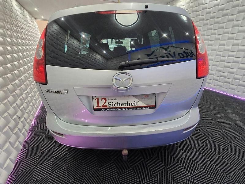 Gebraucht Mazda 5 Exclusive 110 PS (80 kW) 2007 Silber Van / Kleinbus