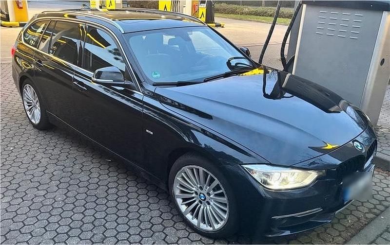 Schwarz Gebraucht 2014 BMW 325 Luxury Line Kombi | 9.500 € (Superpreis) - Bild 1/4