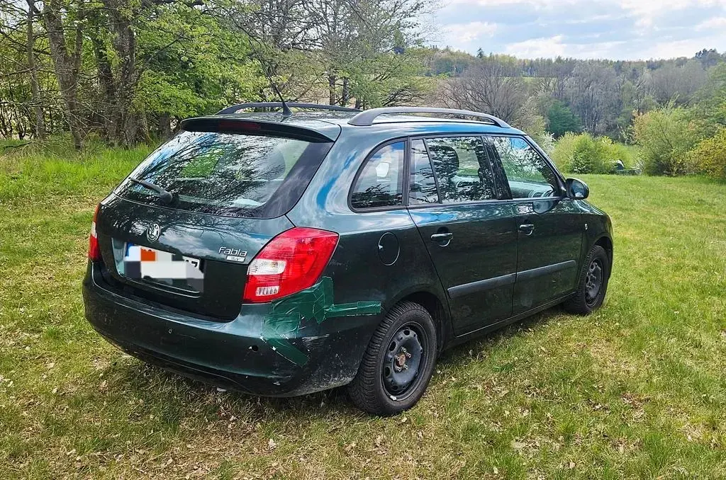 Gebraucht Skoda Fabia Elegance 101 PS (74 kW) 2008 Grün Kombi