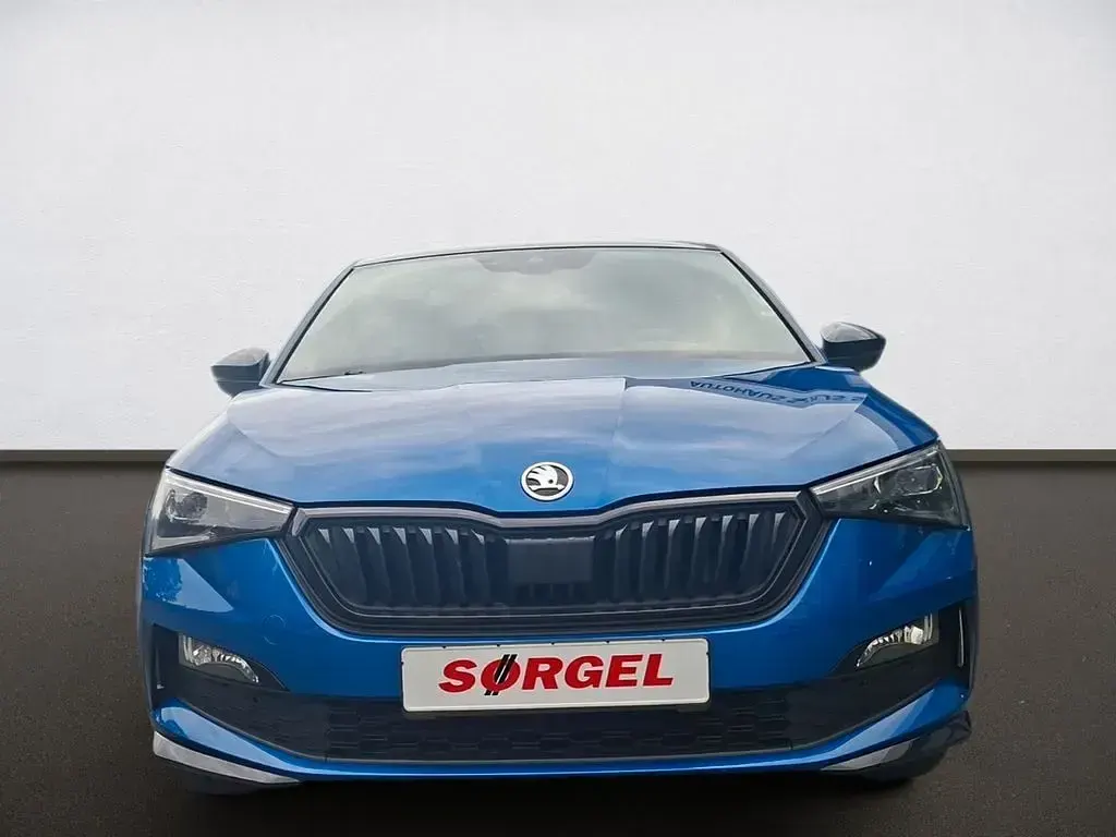 Gebraucht Skoda Scala Monte Carlo 95 PS (69 kW) 2022 Blau Kleinwagen