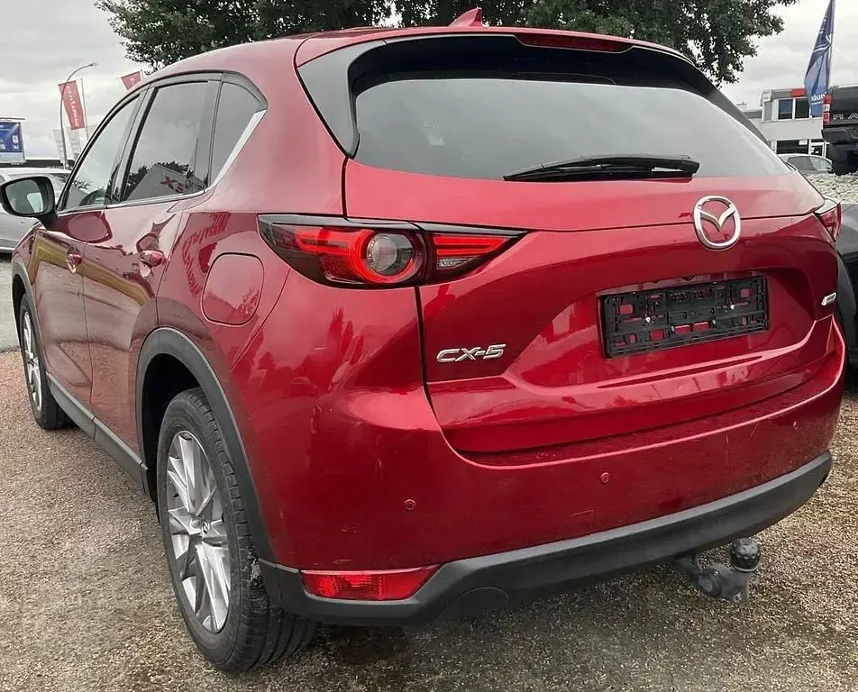 Gebraucht Mazda CX-5 Sports-Line 150 PS (110 kW) 2019 Rot SUV