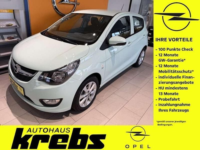 Gebraucht Opel Karl Active 75 PS (55 kW) 2017 Mint grün Kleinwagen