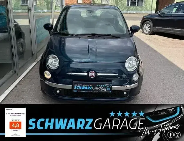 Gebraucht Fiat 500 Lounge 69 PS (50 kW) 2013 Blau
