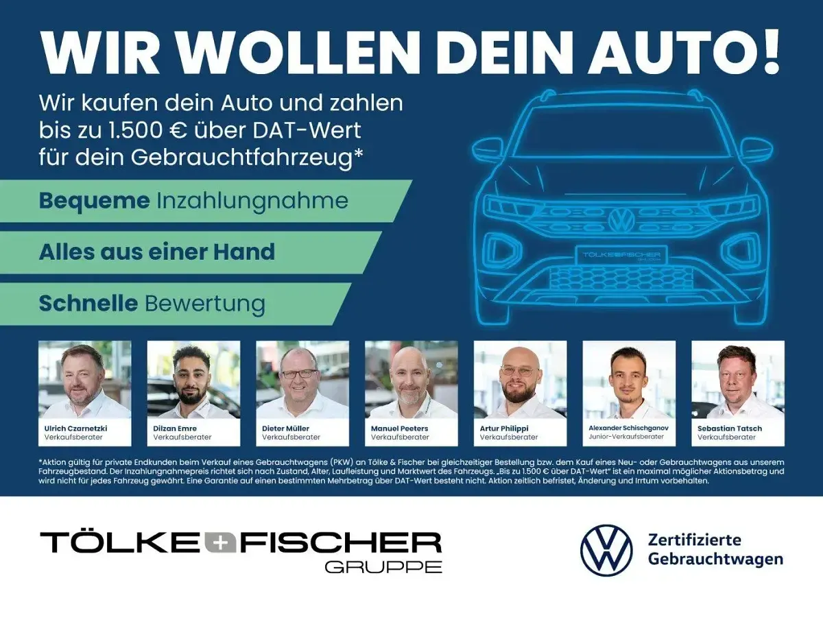 Gebraucht VW T-Cross 95 PS (69 kW) 2023 Grau SUV