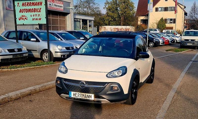 Gebraucht Opel Adam Rocks Open Air 150 PS (110 kW) 2016 Weiß Kleinwagen