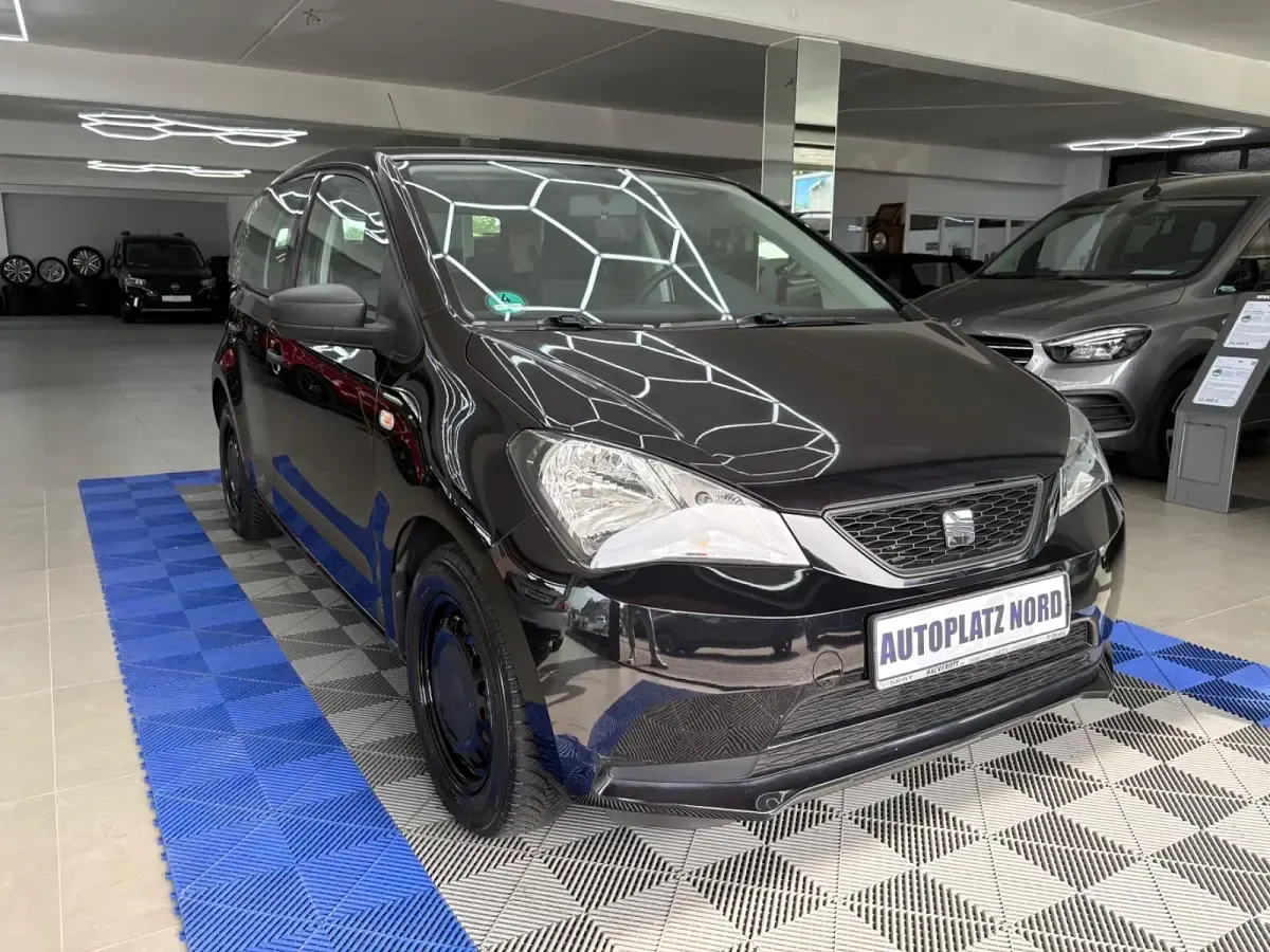 Gebraucht Seat Mii 60 PS (44 kW) 2013 Schwarz Kleinwagen
