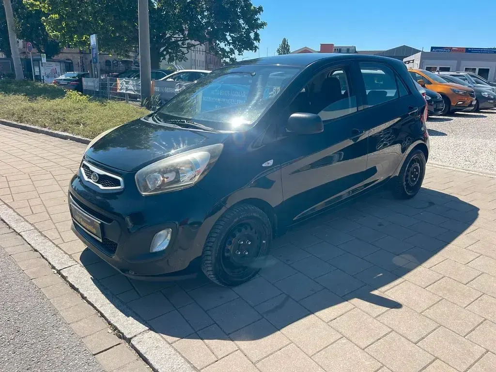 Gebraucht Kia Picanto Vision 69 PS (50 kW) 2011 Schwarz Kleinwagen