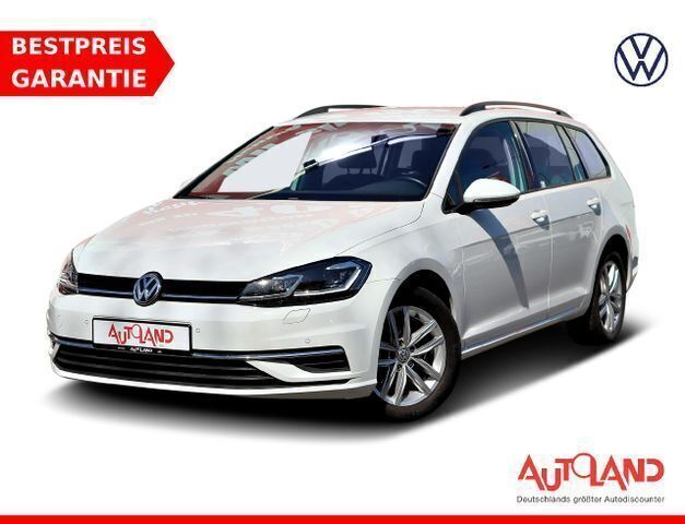 Weiß Gebraucht 2019 VW Golf VII Comfortline Kombi | 21.950 € (Teuer) - Bild 1/4