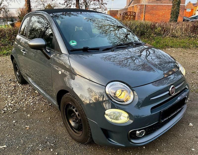 Grau Gebraucht 2017 Fiat 500 S Cabrio | 10.790 € (Fairer Preis) - Bild 1/4