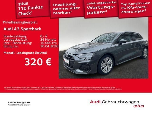 Gebraucht Audi A3 S-Line 150 PS (110 kW) 2025 Daytonagrau perleffekt Limousine