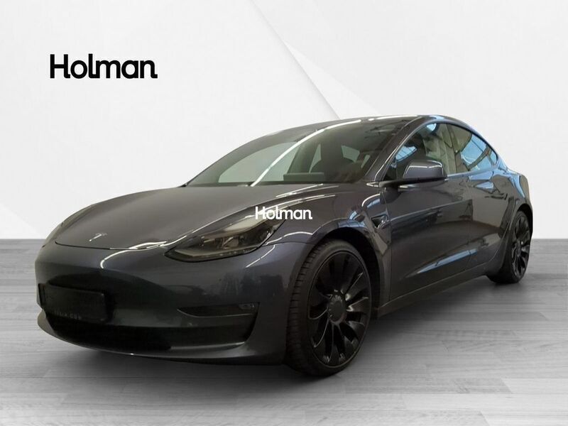 Grau Gebraucht 2021 Tesla Model 3 Performance Limousine | 26.644 € (Guter Preis) - Bild 1/4