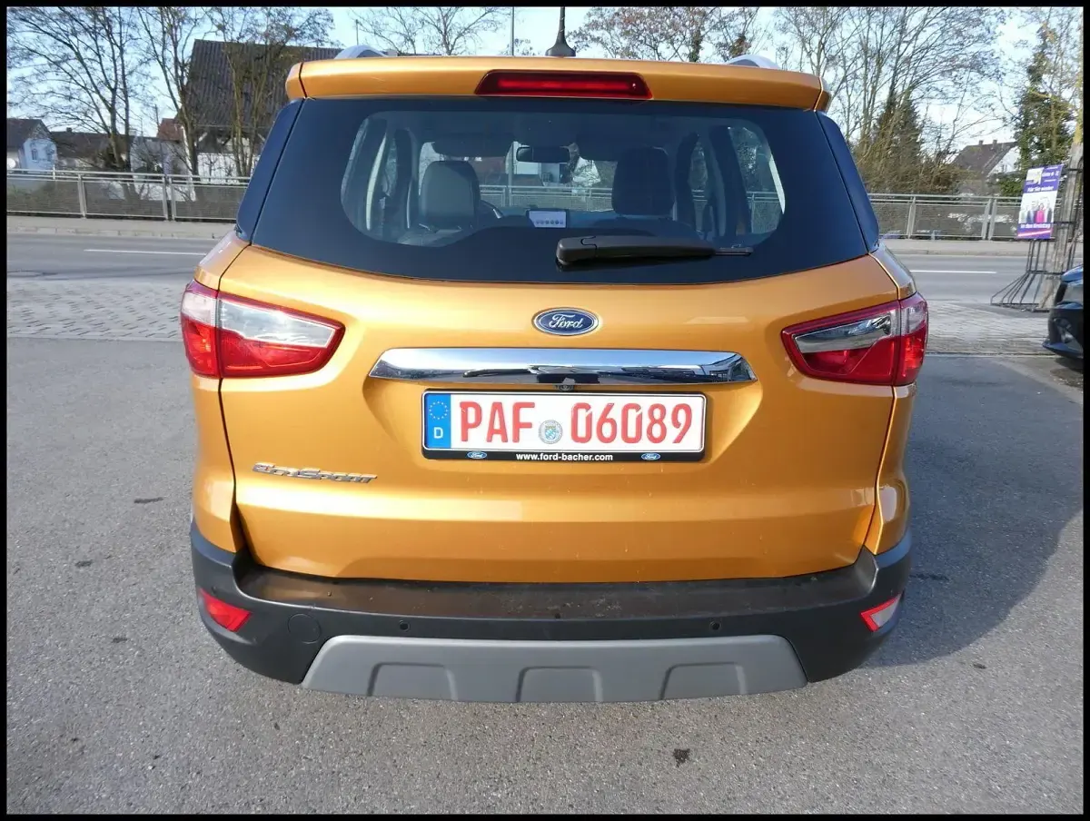 Usado Ford Ecosport 140 CV (102 kW) 2019 Naranja SUV