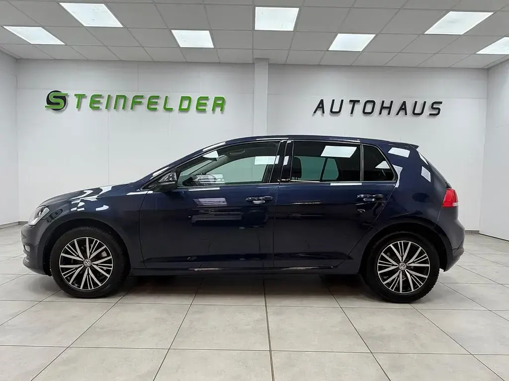 Gebraucht VW Golf VII Allstar 150 PS (110 kW) 2016 Blau Limousine
