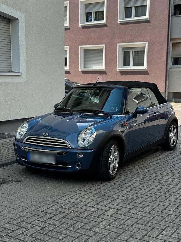 Blau Gebraucht 2004 Mini Cooper Cabriolet Cabrio | 2.200 € (Superpreis) - Bild 1/4