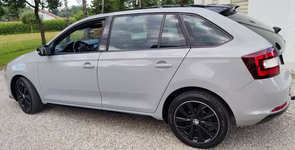 Gebraucht Skoda Rapid Monte Carlo 110 PS (80 kW) 2018 Grau Kleinwagen