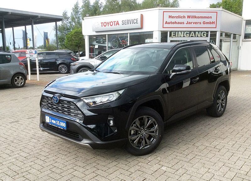 Tiefschwarz metallic Neu 2024 Toyota RAV4 Hybrid Team SUV | 43.950 € (Fairer Preis) - Bild 1/4