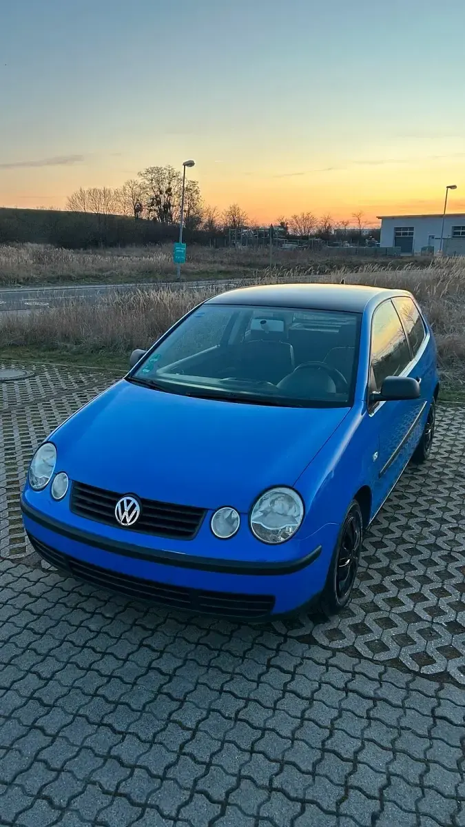 Gebraucht VW Polo 64 PS (47 kW) 2002 Blau Kleinwagen
