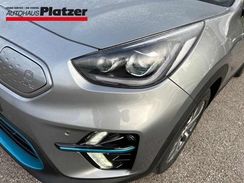 Gebraucht Kia e-Niro Spirit 150 kW (204 PS) 2022 Klg) stahlgrau m (grau SUV