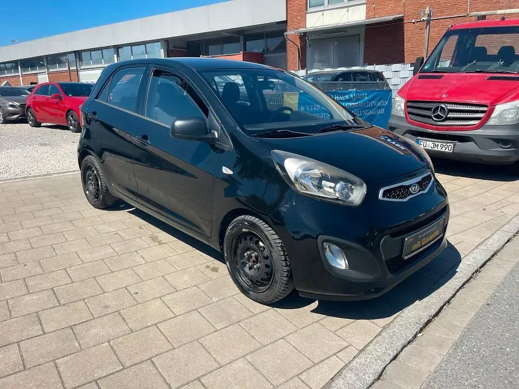Gebraucht Kia Picanto Vision 69 PS (50 kW) 2011 Schwarz Kleinwagen