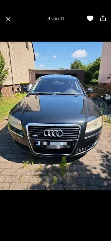 Gebraucht Audi A8 232 PS (170 kW) 2009 Schwarz Limousine