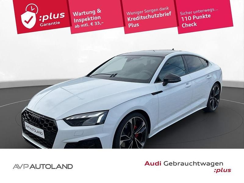 Gletscherweiss Gebraucht 2025 Audi A5 Sportback S-Line Kleinwagen | 51.880 € - Bild 1/4