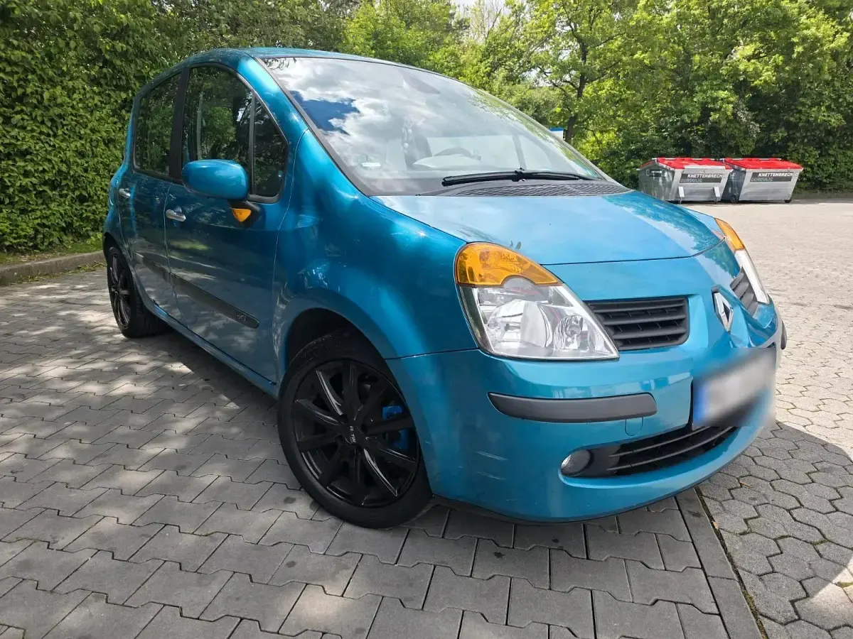 Gebraucht Renault Modus 83 PS (61 kW) 2006 Blau Van / Kleinbus