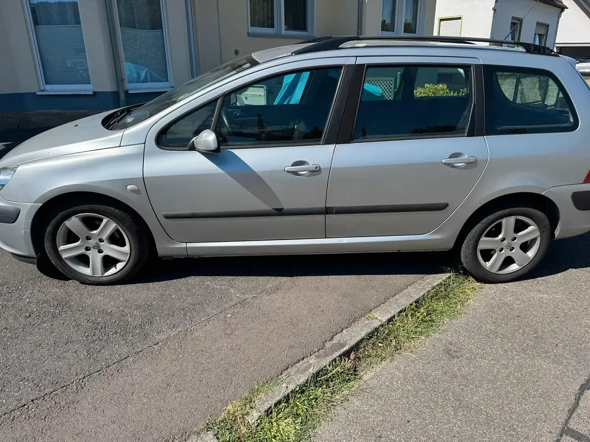 Gebraucht Peugeot 307 80 PS (58 kW) 2003 Silber Kombi
