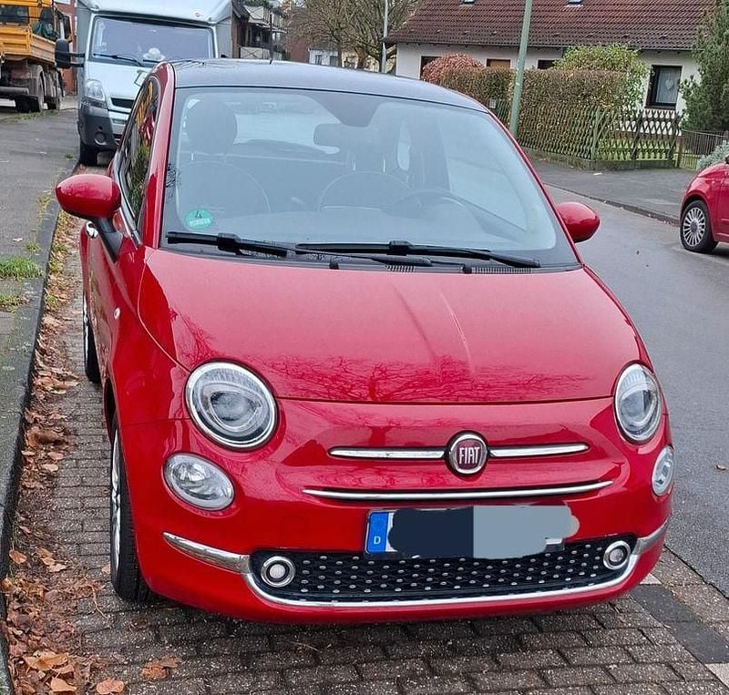 Gebraucht Fiat 500 Lounge 69 PS (50 kW) 2018 Rot Kleinwagen