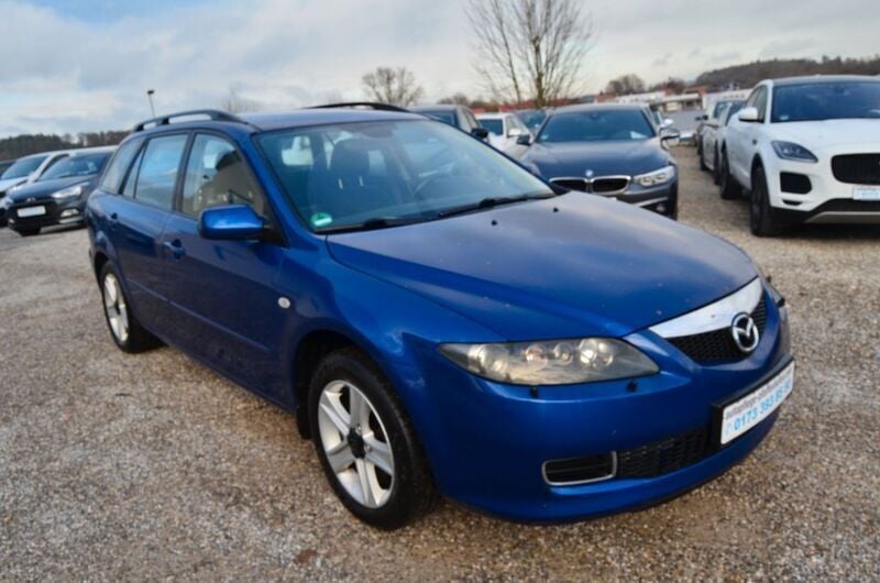 Blau Gebraucht 2007 Mazda 6 Active Kombi | 600 € (Guter Preis) - Bild 1/4