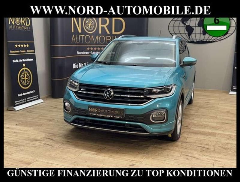 Blau Gebraucht 2020 VW T-Cross R-line SUV | 19.400 € (Fairer Preis) - Bild 1/1