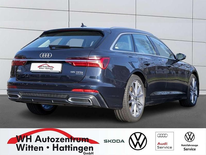 Gebraucht Audi A6 Design 340 PS (250 kW) 2023 Firmamentblau metallic Kombi